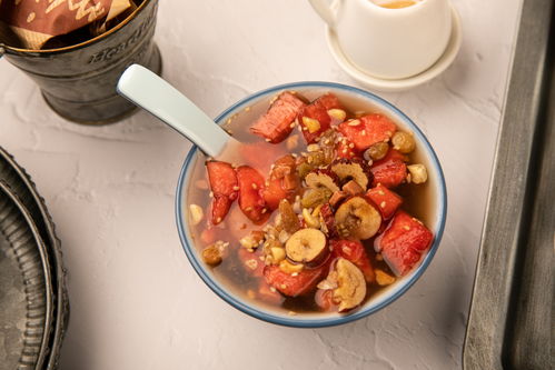 紅糖水清補涼夏季糖水飲品甜品美食攝影圖 攝影